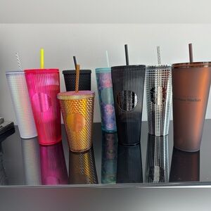 Starbucks Tumbler Collection All New 8 Cups but No Bearista Bear Cup :(​